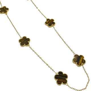 Adeline Clover Necklace: Mother of Pearl / 15mm - obligato