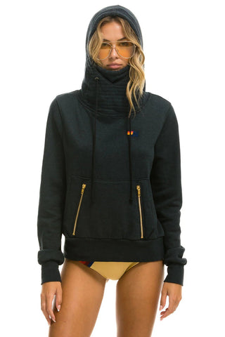 AV Ninja Hoodie in Charcoal - obligato