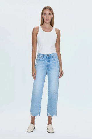 Cassie Super High Rise Straight Crop - obligato