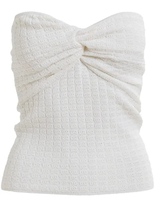 Holo Top in White - obligato