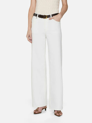 La Palazzo Crop Raw Clean White - obligato