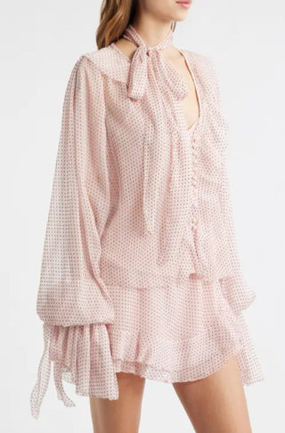 Linette Top in Pink Nude - obligato