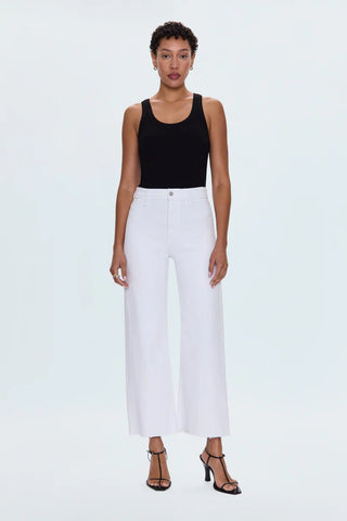 Penny Crop High Rise Wide Leg Jean - obligato
