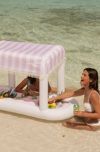 Pink Floating Cabana Bar - obligato