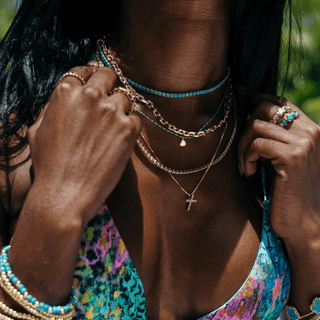 Raya.CZ Cross Necklace - obligato