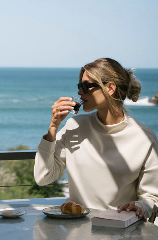 Taupe Get Away Top - obligato