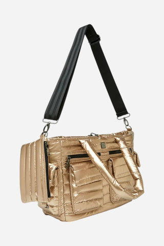 Two Faced Reversible Tote Pearl Cashmere - obligato