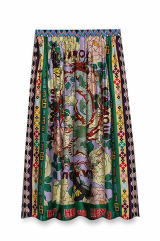 Vanessa Printed Skirt - obligato