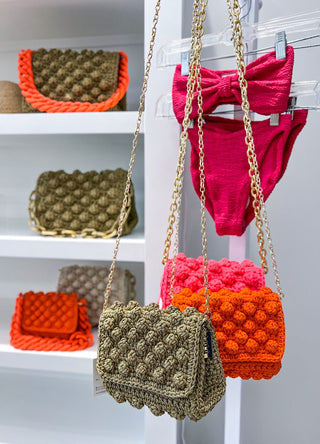 XS Bubbles Knit Bag - obligato