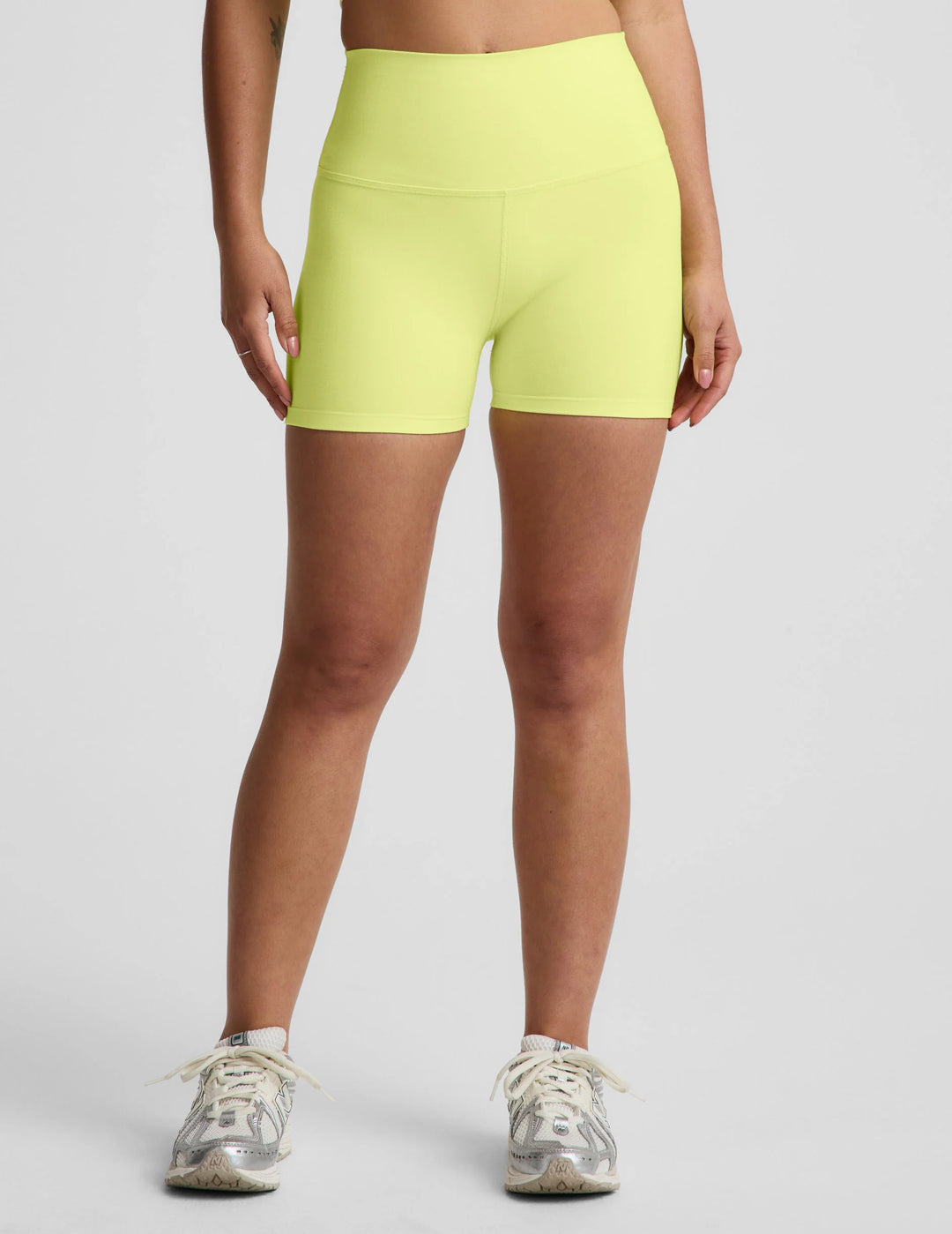 Spacedye™ Keep Pace 3" Short in electric Lime Heather
