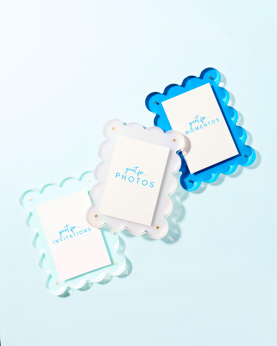 White Acrylic Picture Frame