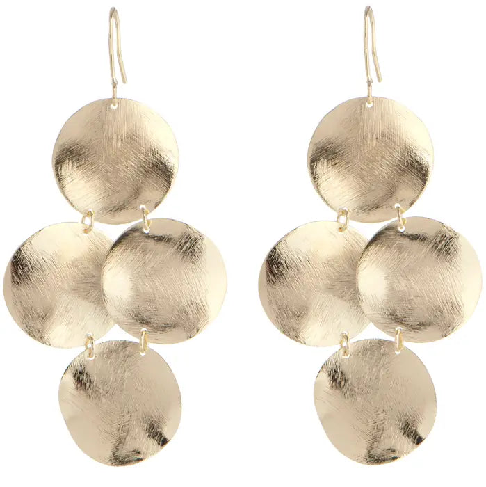 Frieda Earrings - Gold Plated