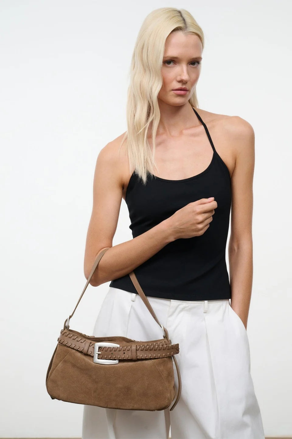 Brooklyn Shoulder Bag in Husk
