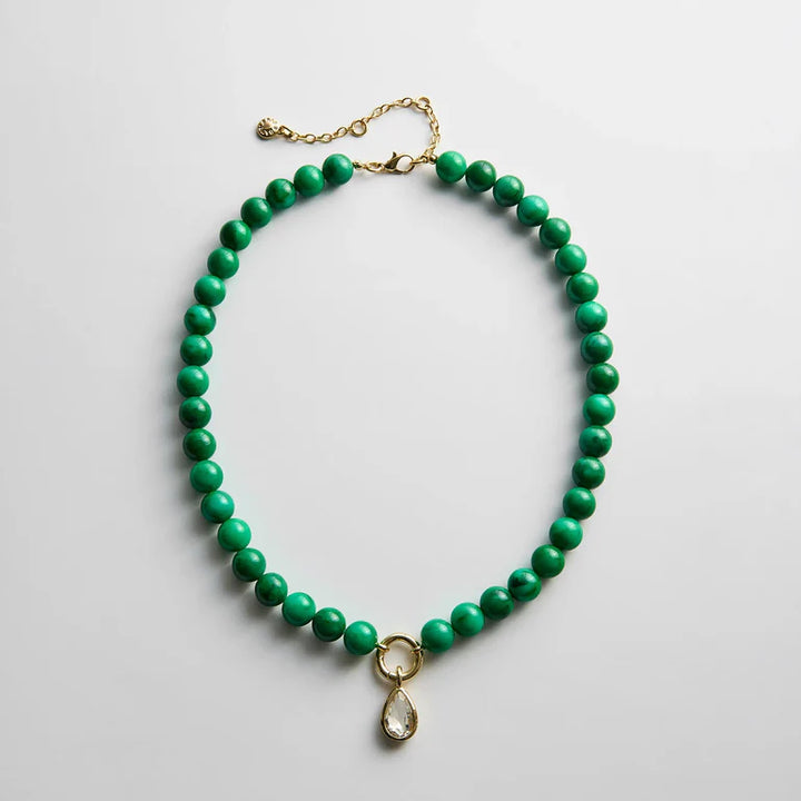 Janette Beaded Ring Necklace