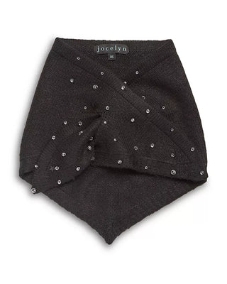 Knit Triangle Pull Thru Scarf