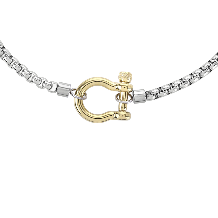 Dani Necklace in Mixed Metals