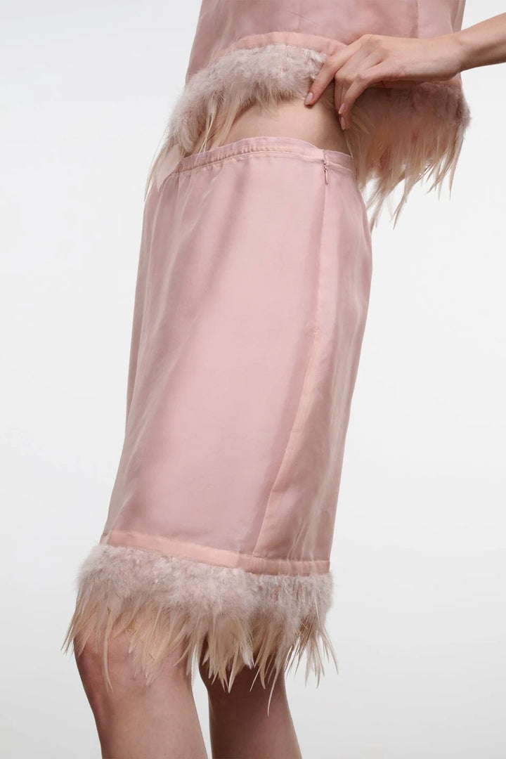 Lark Skirt in Sandrose