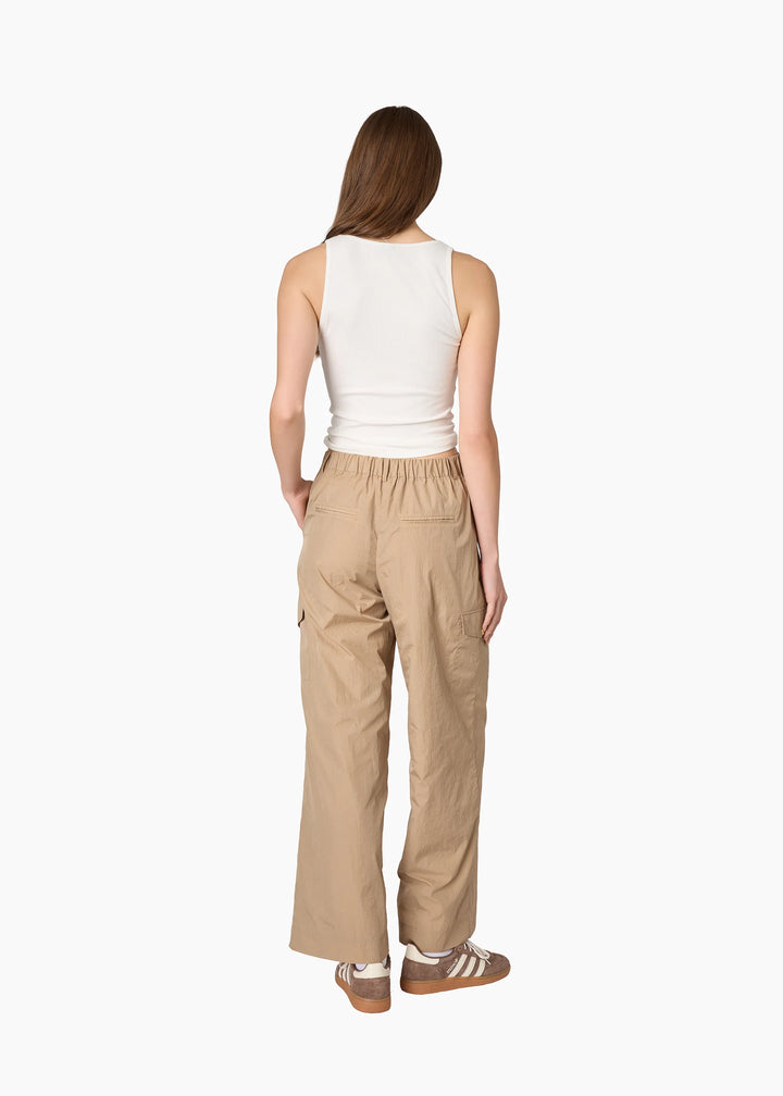 Yasmeen Rib Knit Top White