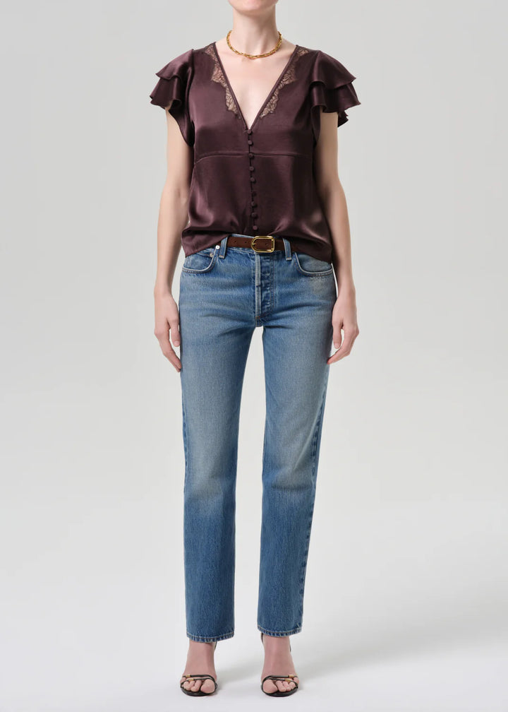 Savannah Cigarette Jean in Patina