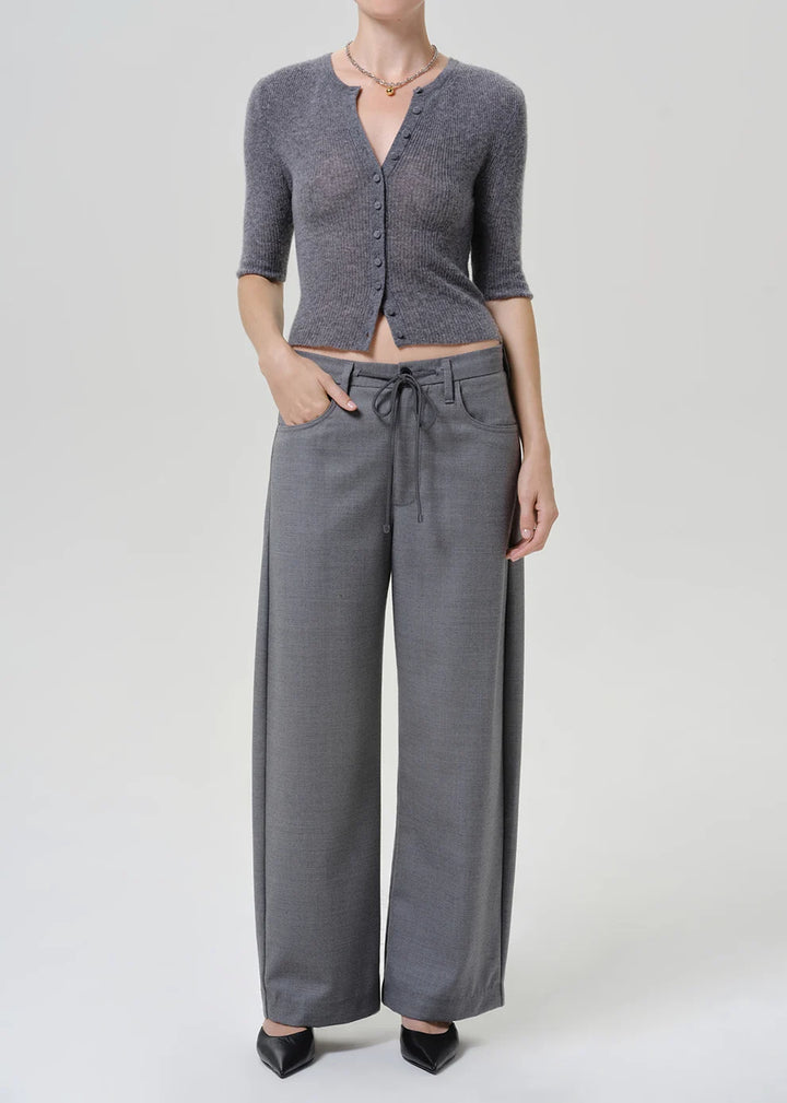 BRYNN DRAWSTRING TROUSER IN FELTED