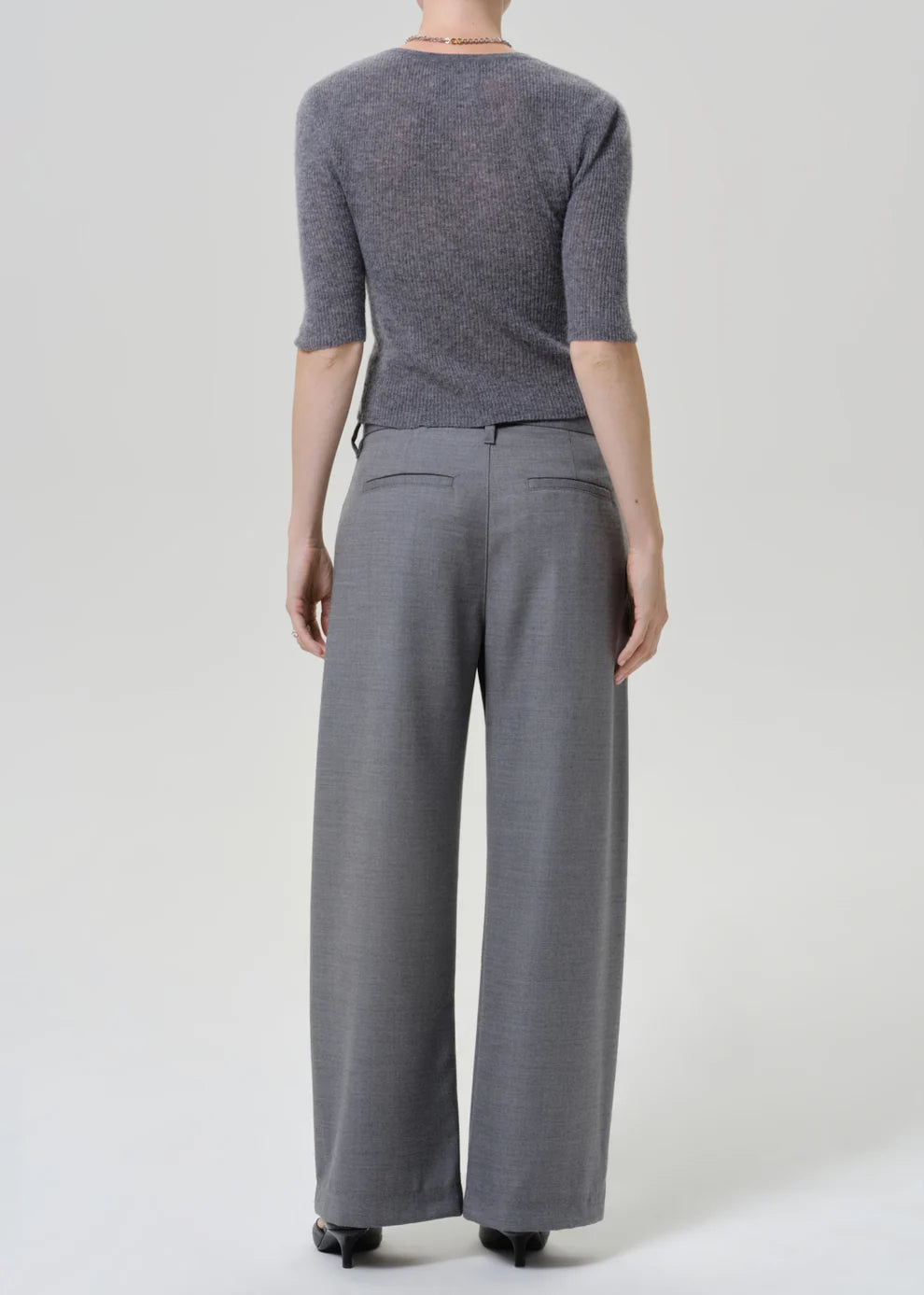 BRYNN DRAWSTRING TROUSER IN FELTED