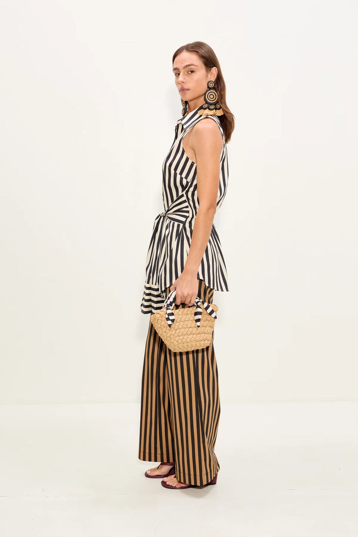 Inna Sleeveless Poplin Top