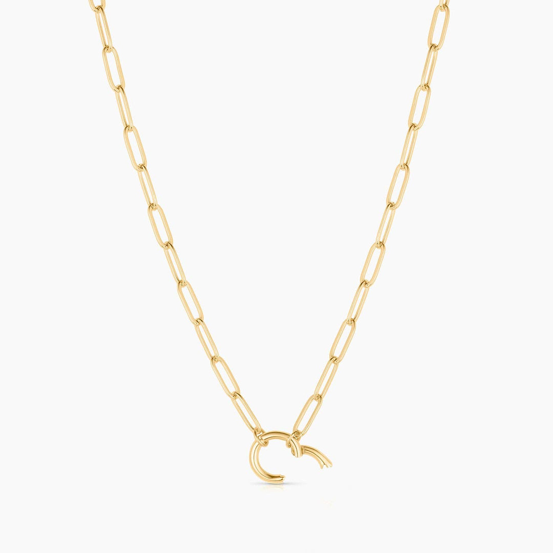 Finn Charm Necklace | 18 inch: 14k Gold Plated