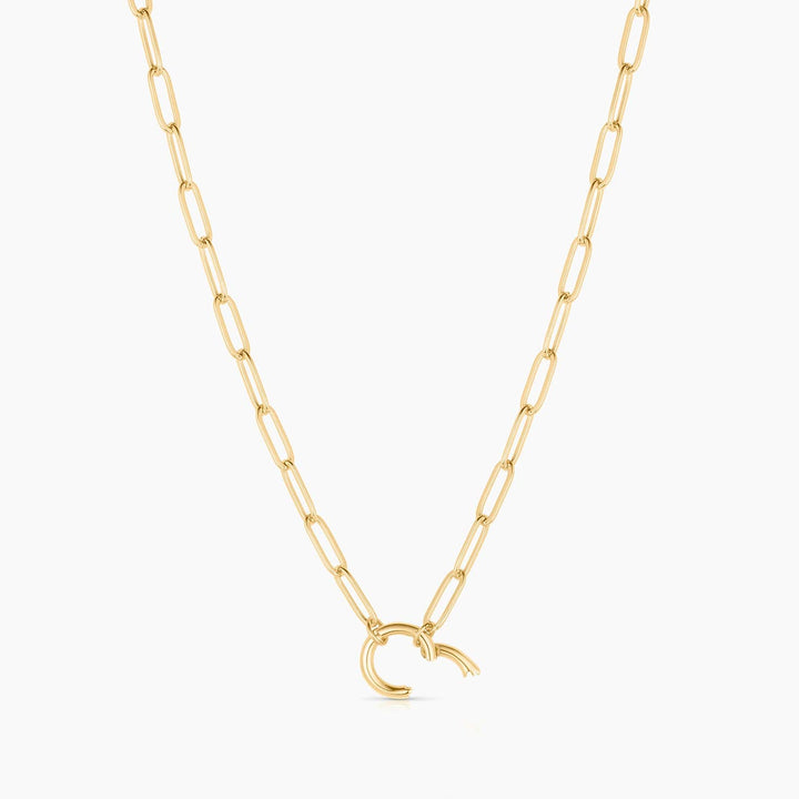 Finn Charm Necklace | 18 inch: 14k Gold Plated