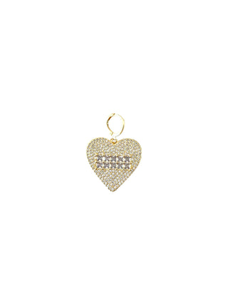 Create your own Scarf Neck - Orange Paisley - C: CZ Stud Heart