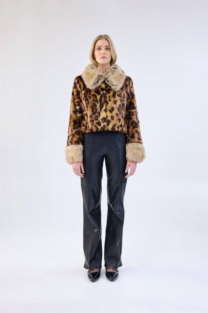 Hidden Tiger Jacket: Leopard