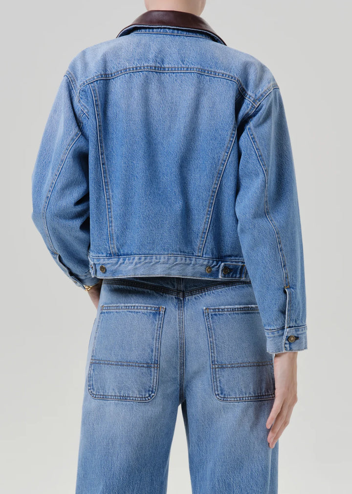 Skylar Denim Jacket In Sunlit