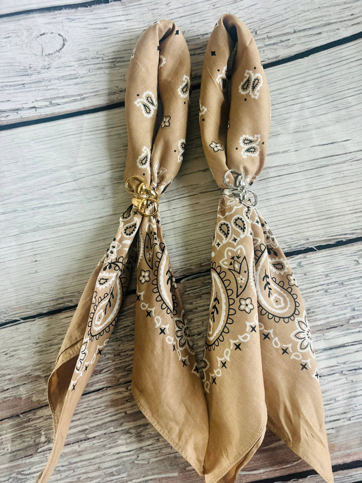 Snaffle Scarf Slide: Silver