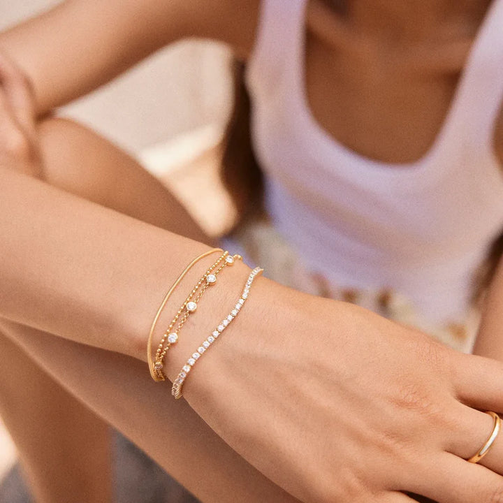 Skye 18K Gold Layered Bracelet