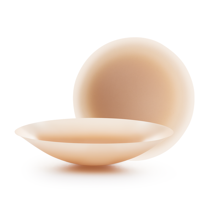 Nippies Skin Adhesive Nipple Covers with Extra Coverage: Caramel