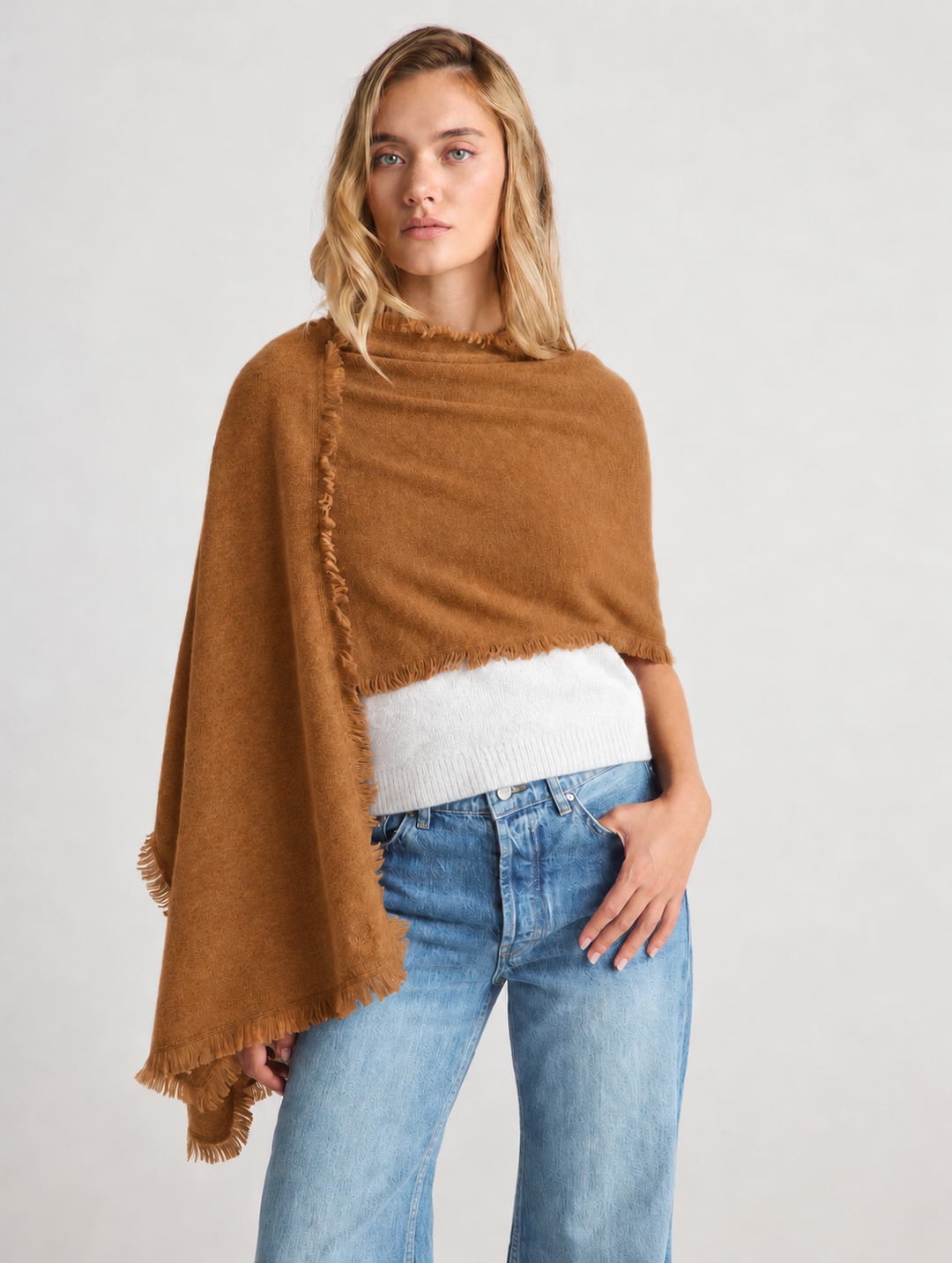KARLIE Scarf in Caramel
