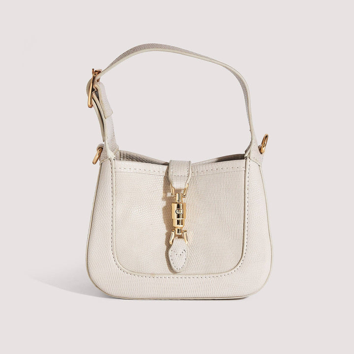 The Paige Mini Ivory Stadium-Approved Bag