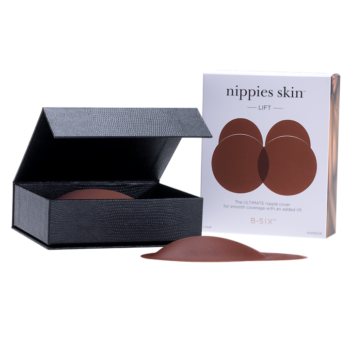Nippies Skin Adhesive Nipple Covers with Lifting Tab: Creme / Size 1