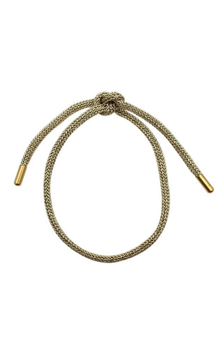 Gold Lurex Bracelet Cord