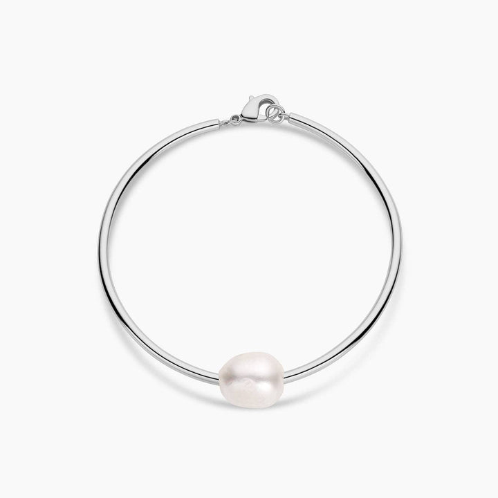 Isla Pearl Bracelet: 14k Gold Plated
