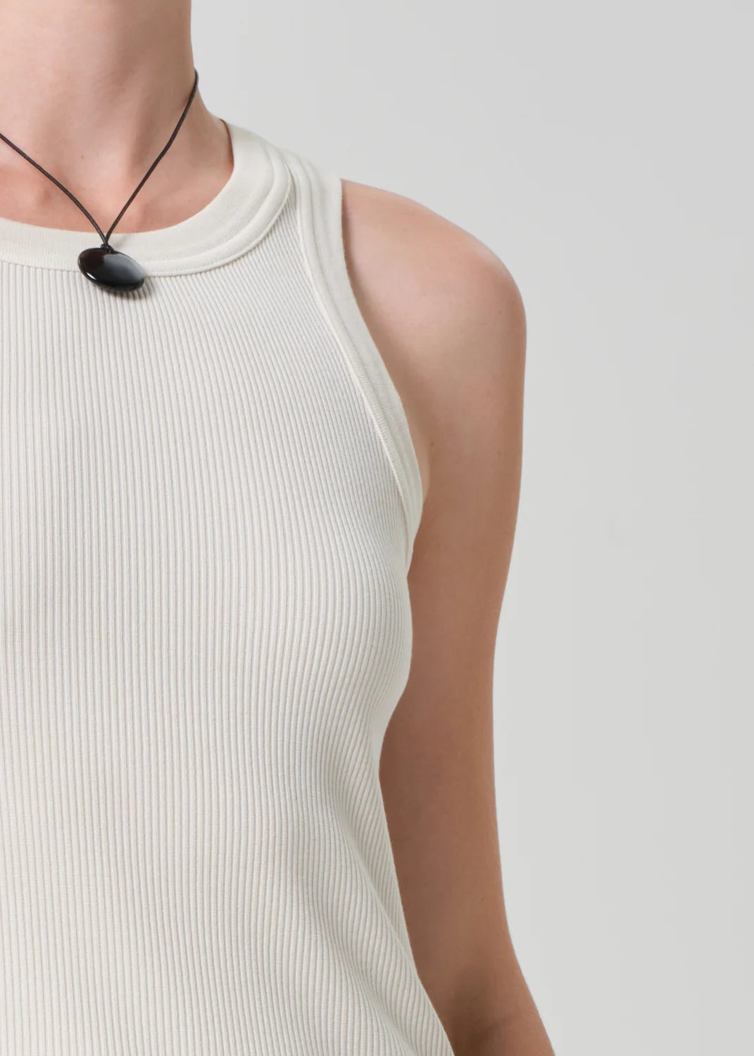 Isabel Rib Tank In Dune