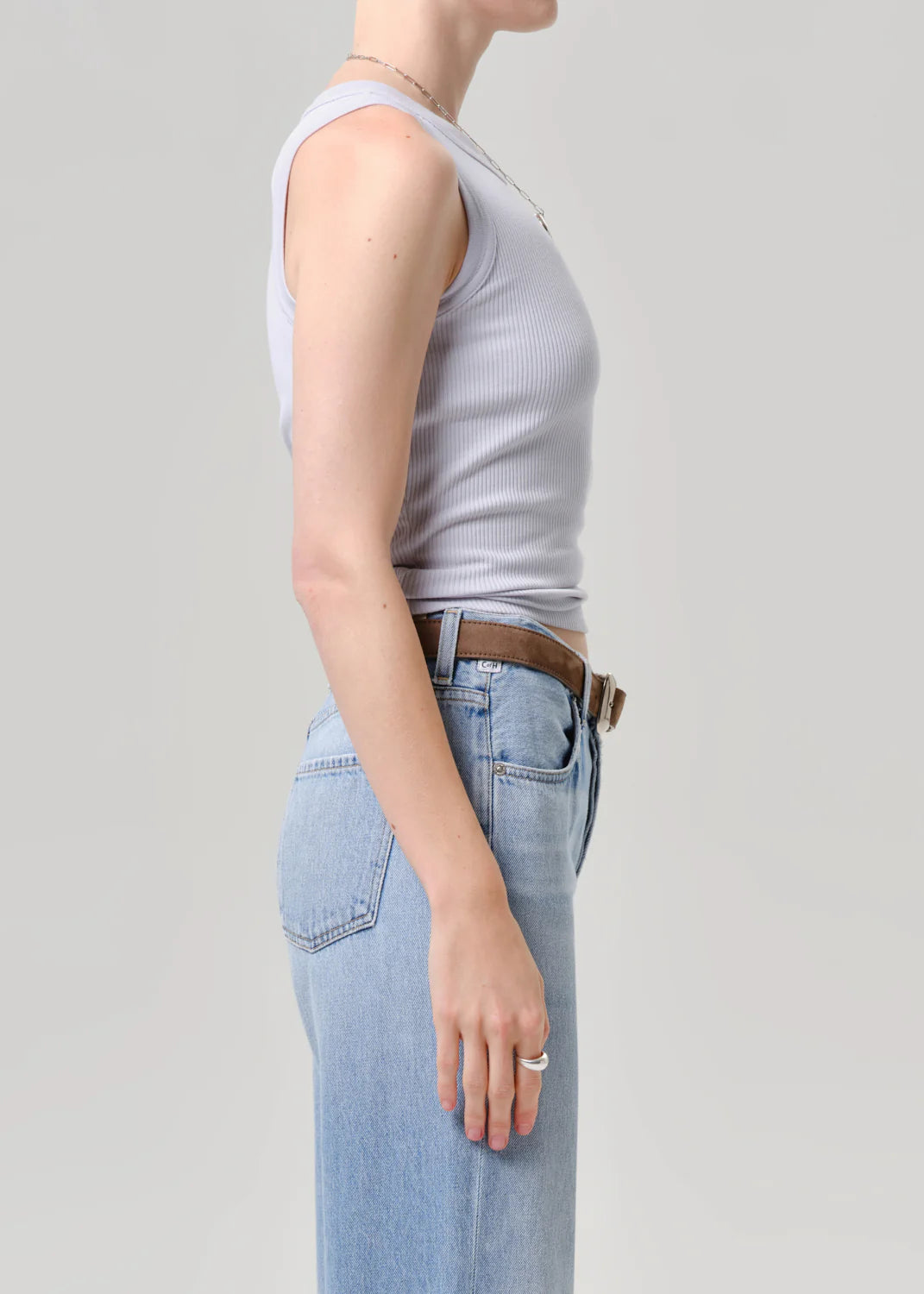 Isabel Rib Tank In Pindary