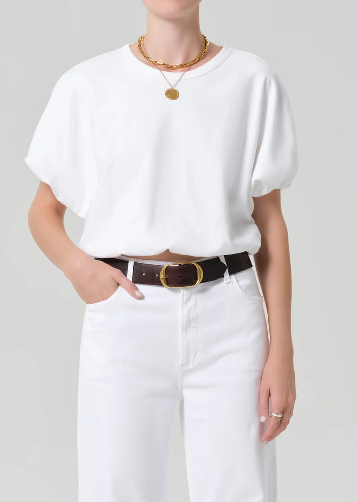 Gia Bubble in White