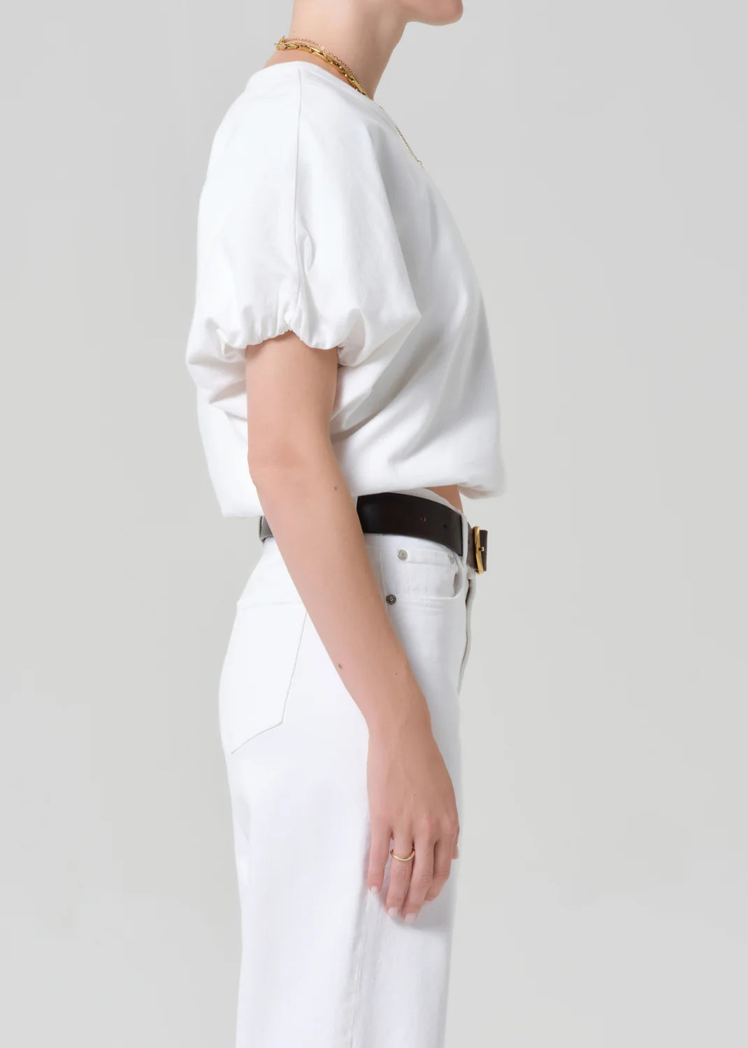 Gia Bubble in White