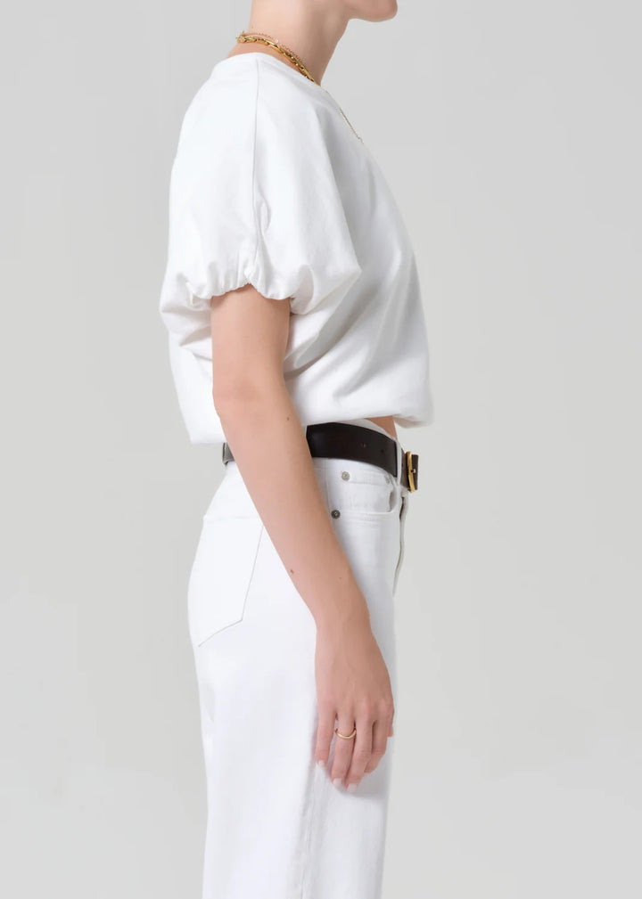Gia Bubble in White