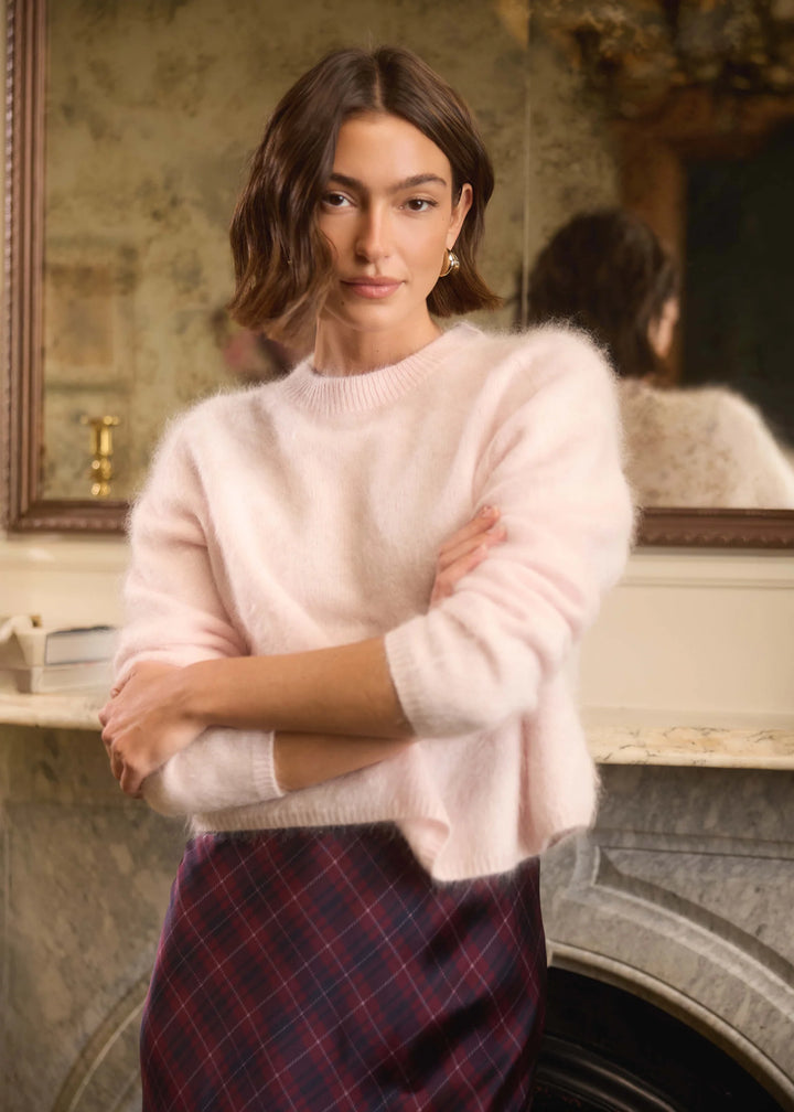 Niall Cashmere Sweater Light Pink