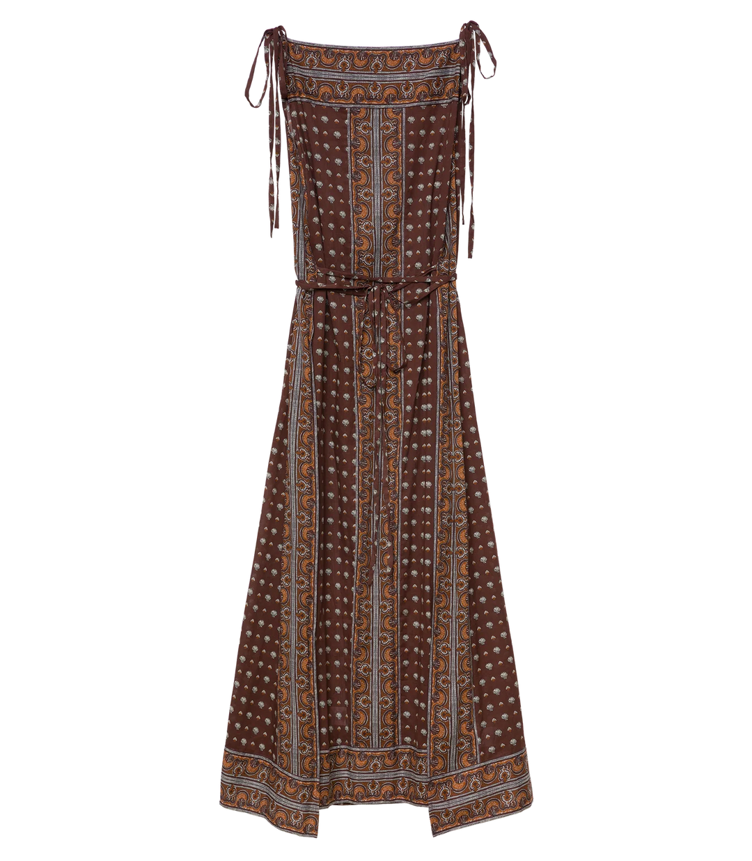 Amarante Dress in in Terre Foulard De La Mer