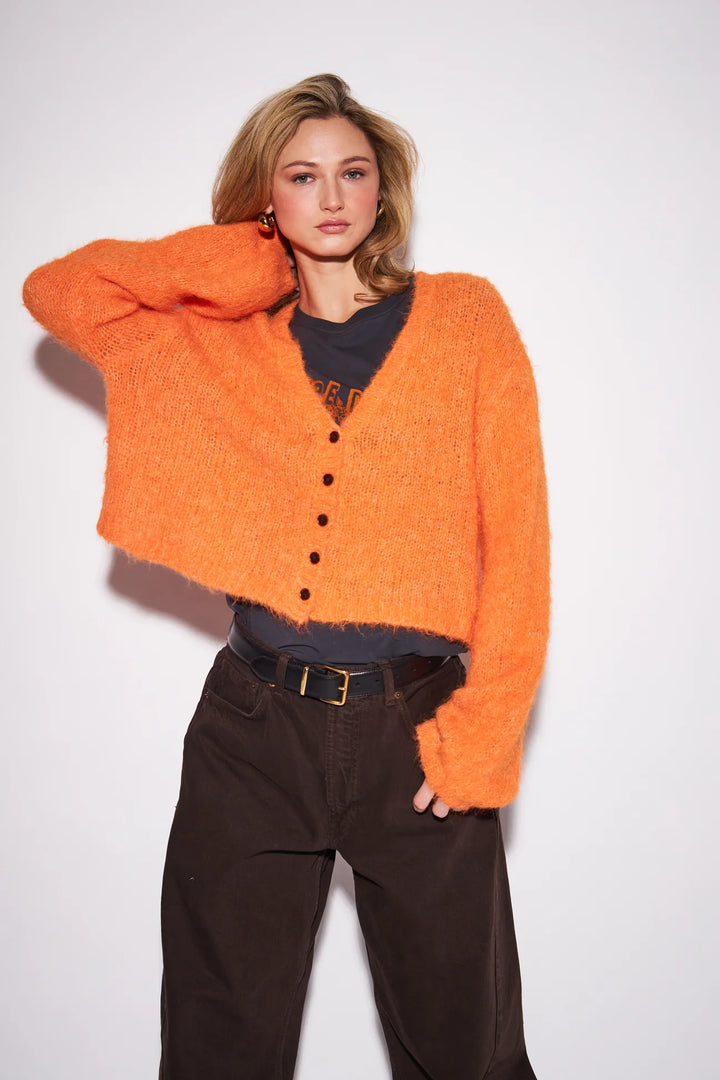 Tangerine Crush Cardigan