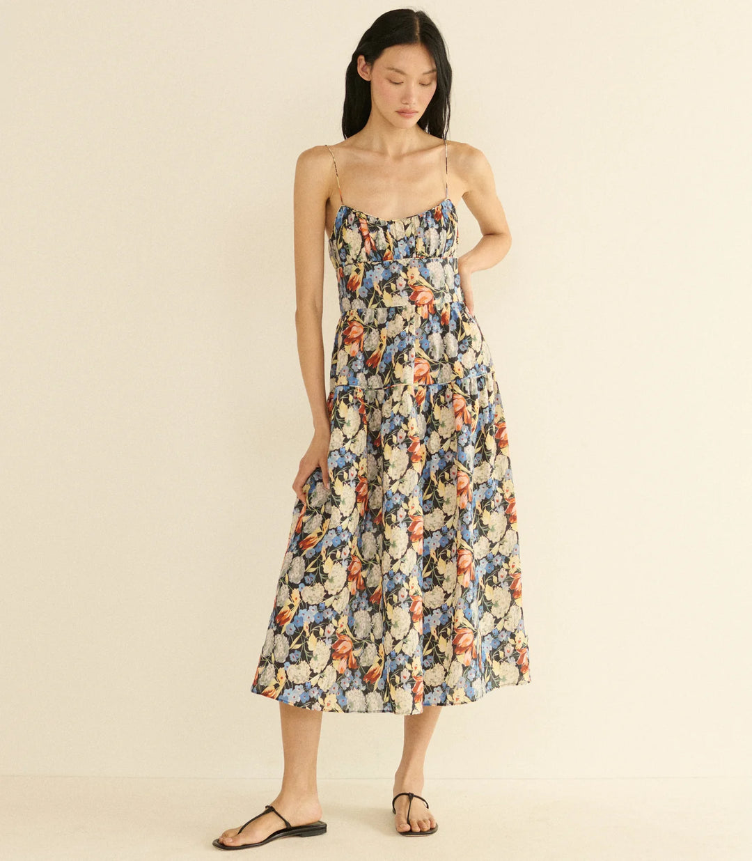 Benoit Dress in Petit Jardin De Villandry