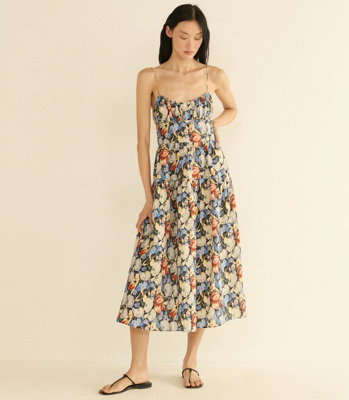 Benoit Dress in Petit Jardin De Villandry