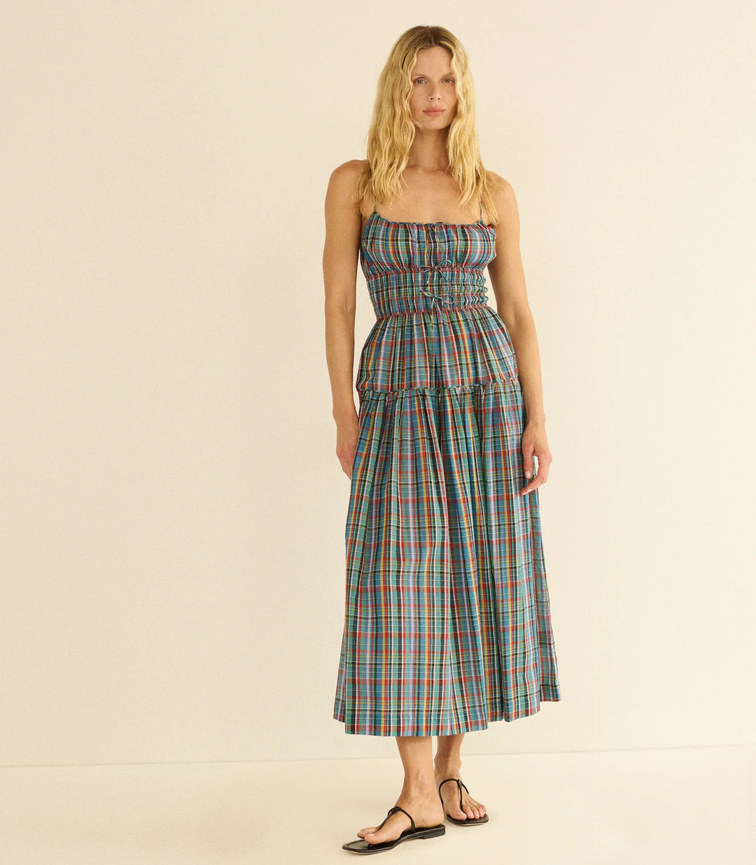 Brielle Dress in Alderbrook Plaid